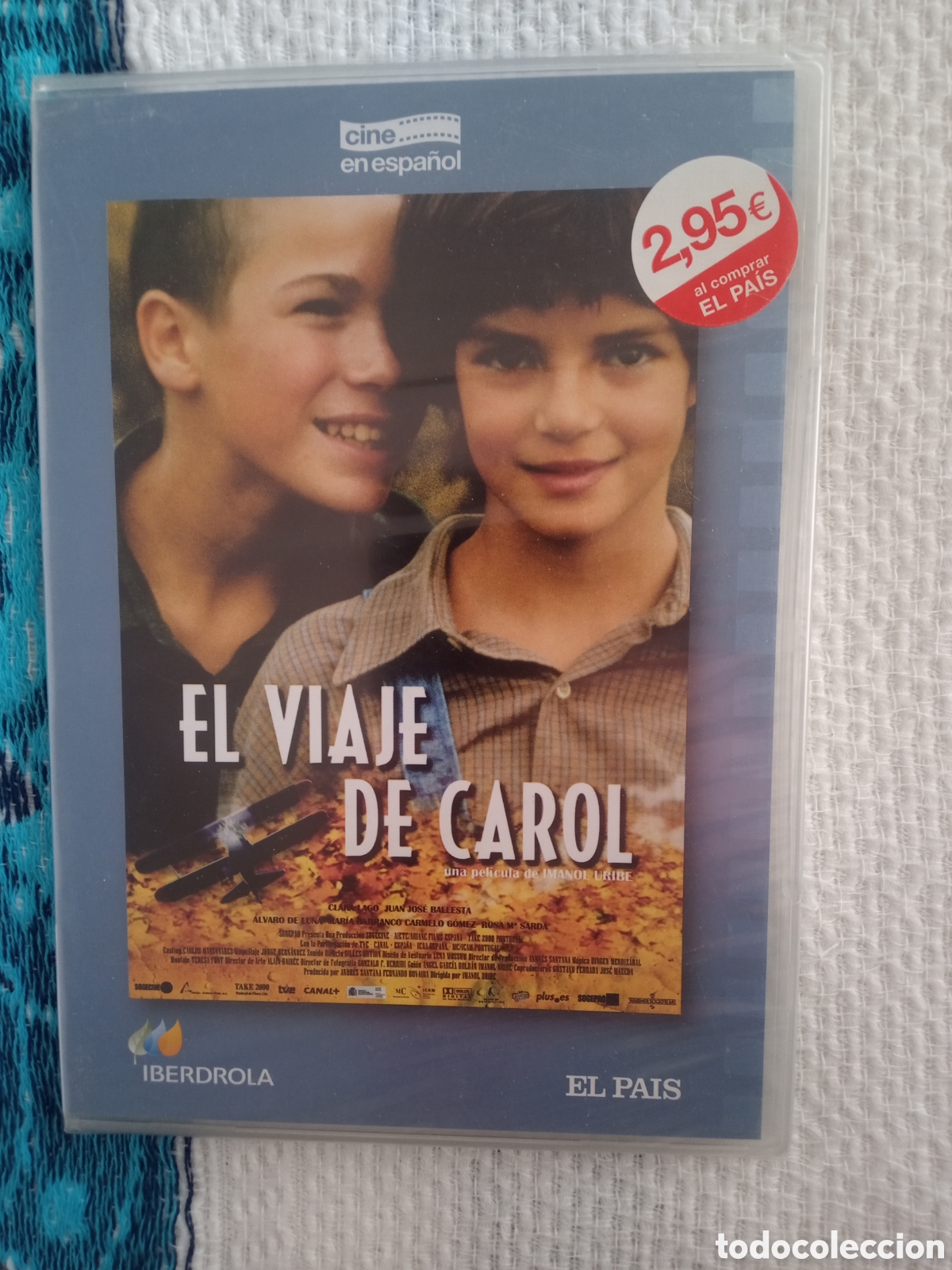 Cine: El viaje de Carol. DVD. El Pa&iacute;s. Cine en espa&ntilde;ol. Nuevo, precintado