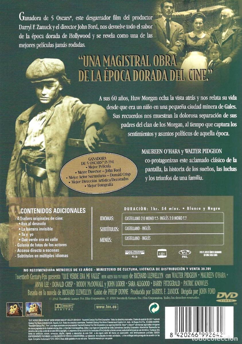 Cine: QU&Eacute; VERDE ERA MI VALLE - Foto 2