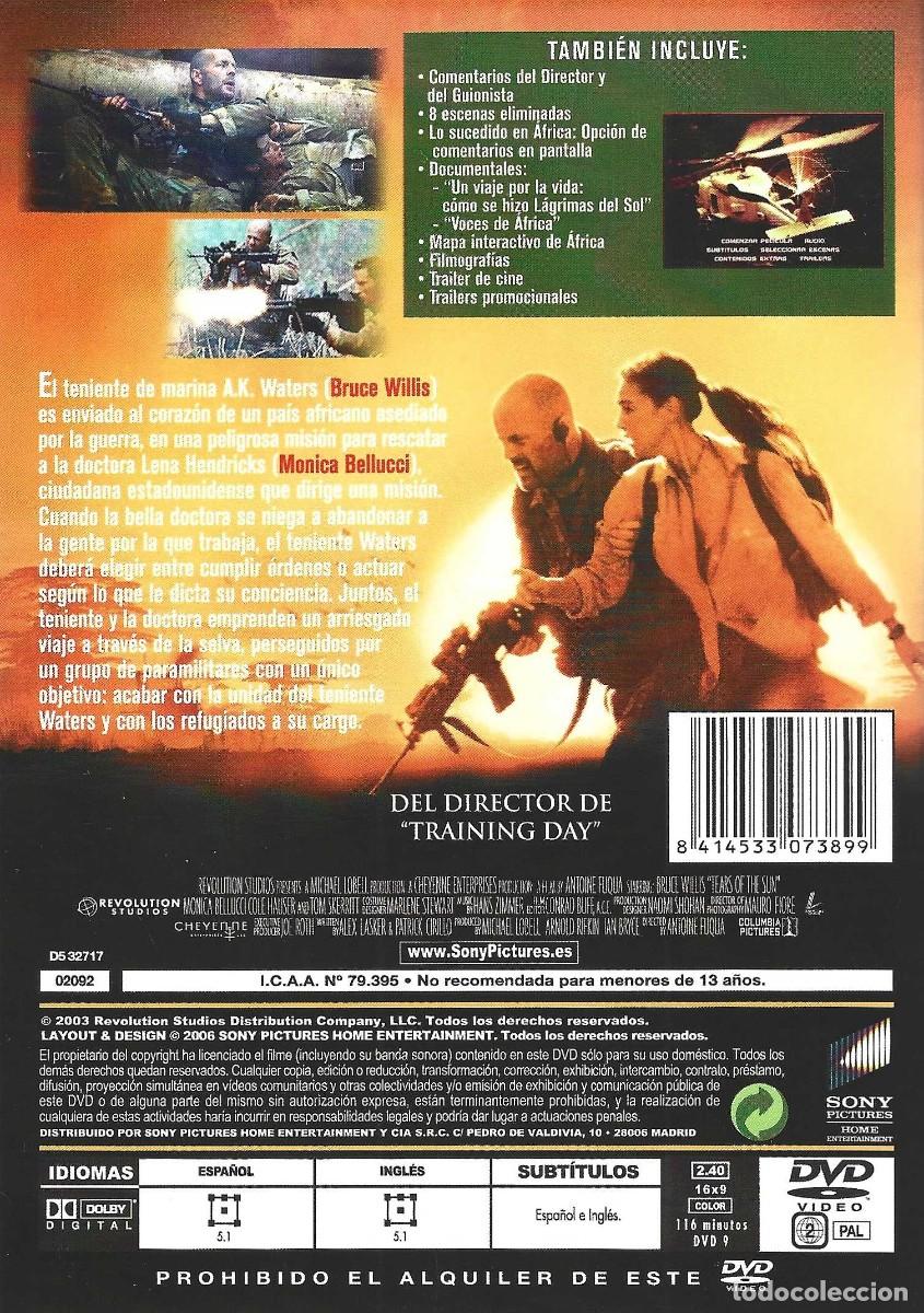 Cine: L&Aacute;GRIMAS DEL SOL BRUCE WILLIS - Foto 2