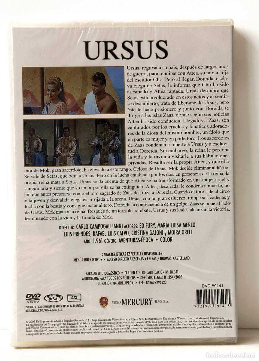 Cine: Ursus (DVD) *Precintada* - Foto 2