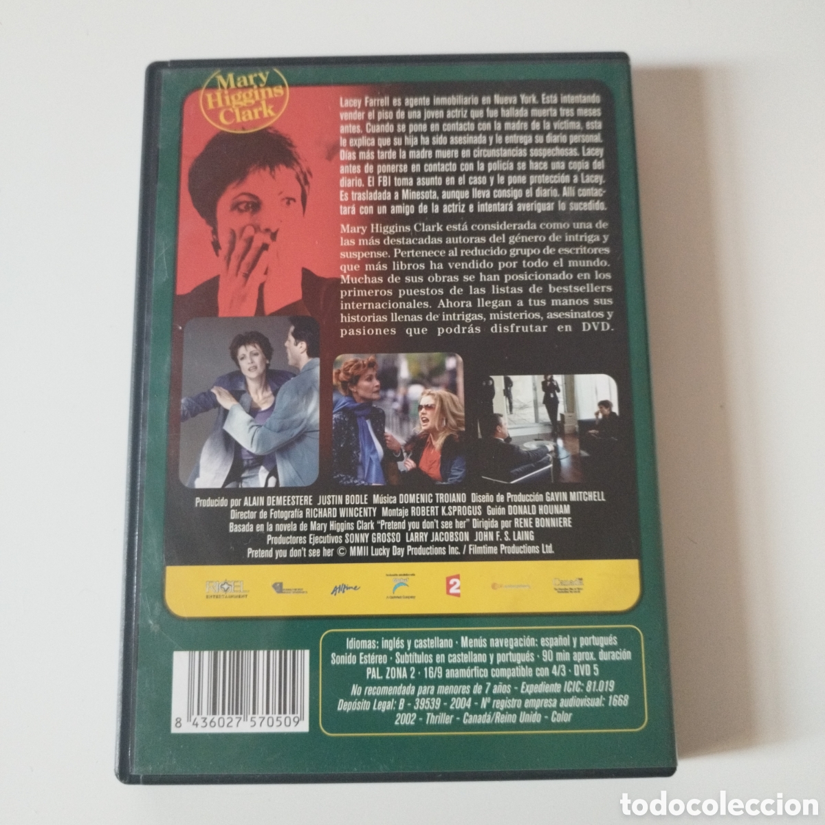 Cine: DVD / TESTIGO EN LA SOMBRA / - Foto 2