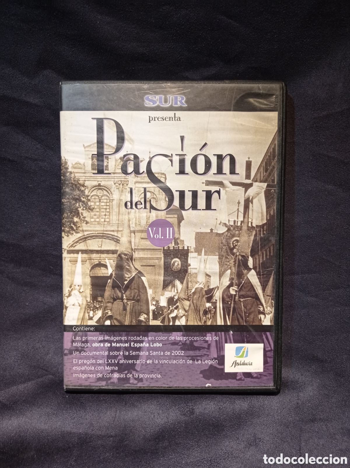 Cine: DVD PASI&Oacute;N DEL SUR VOL II. SEMANA SANTA M&Aacute;LAGA.