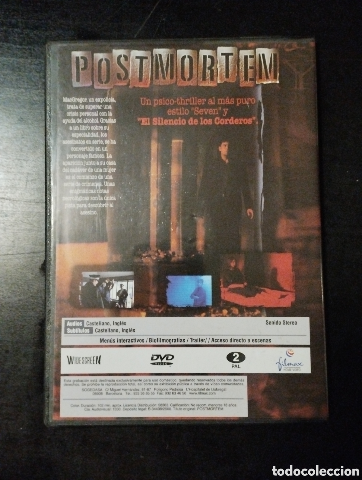 Cine: Postmortem. DVD. Charlie Sheen - Foto 2