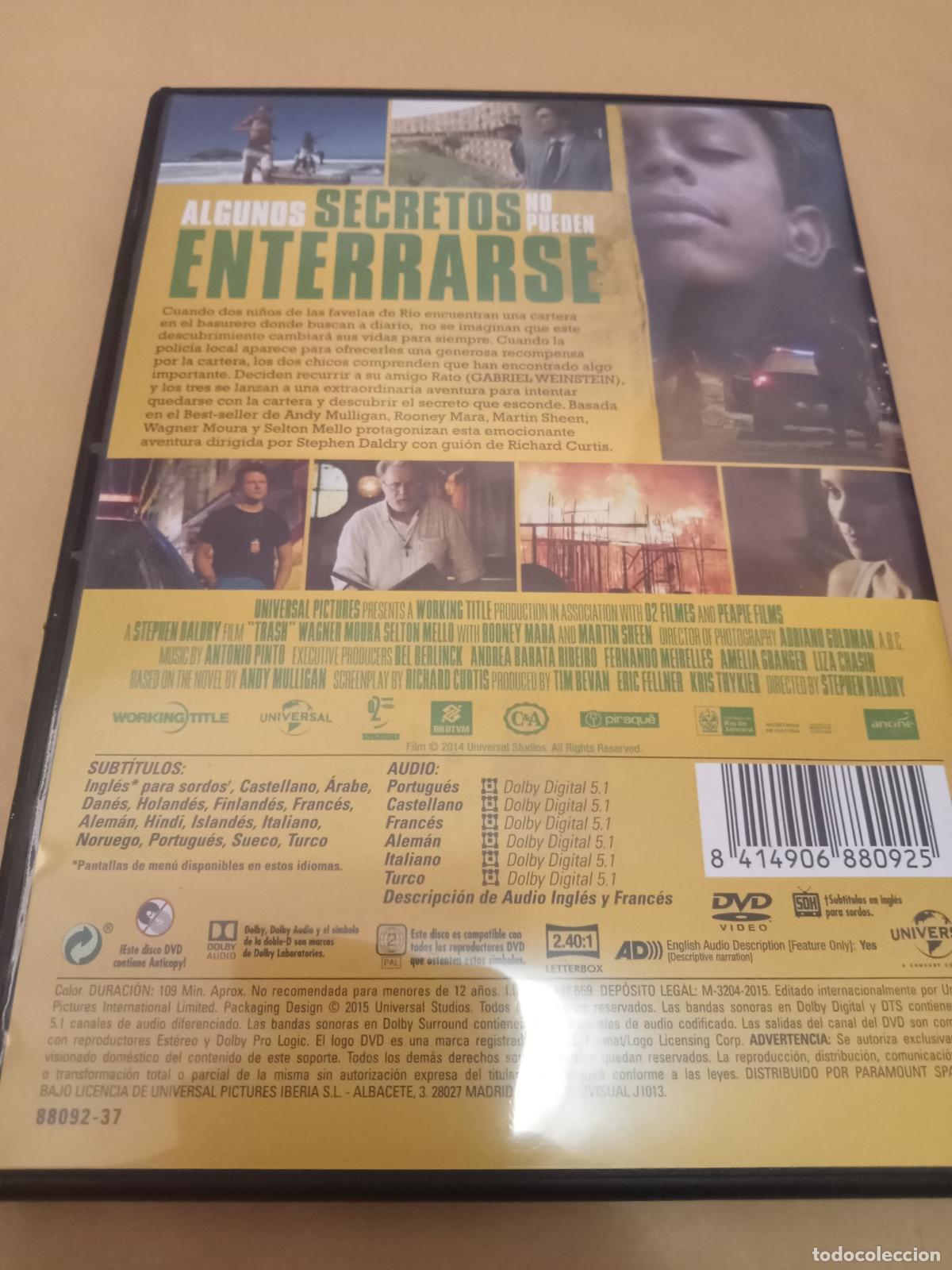 Cine: Dvd. Trash. Ladrones de esperanza. - Foto 2