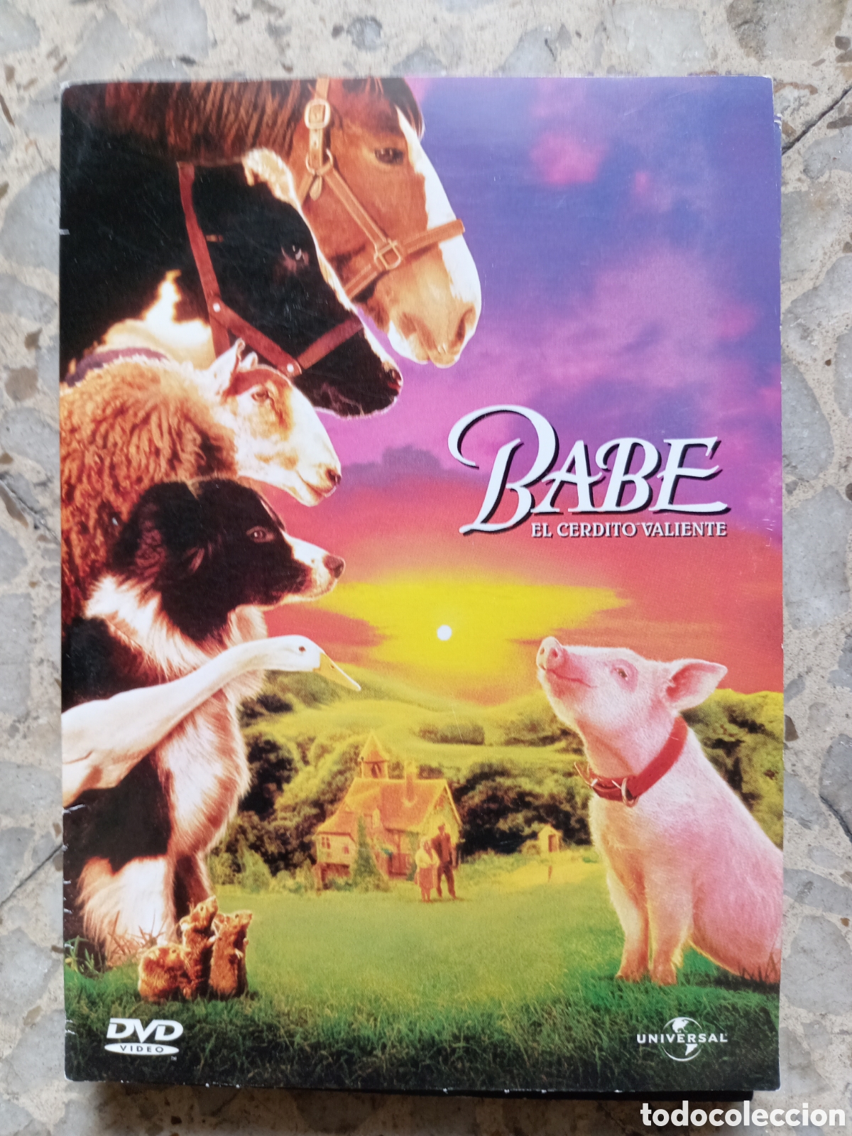 Cine: DVD BABE CERDITO VALIENTE CARTON