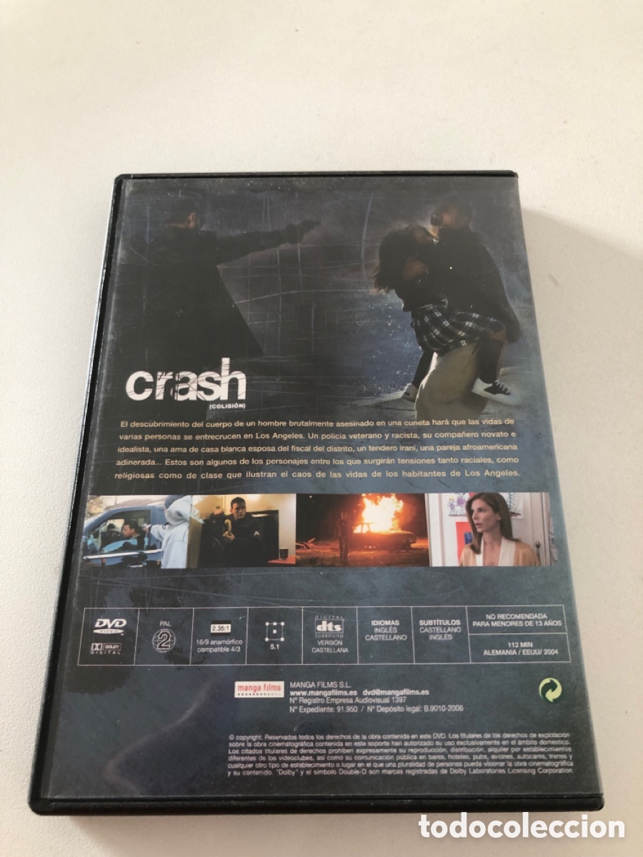 Cine: Crash ( Edicion B&aacute;sica ) Dvd - Foto 3