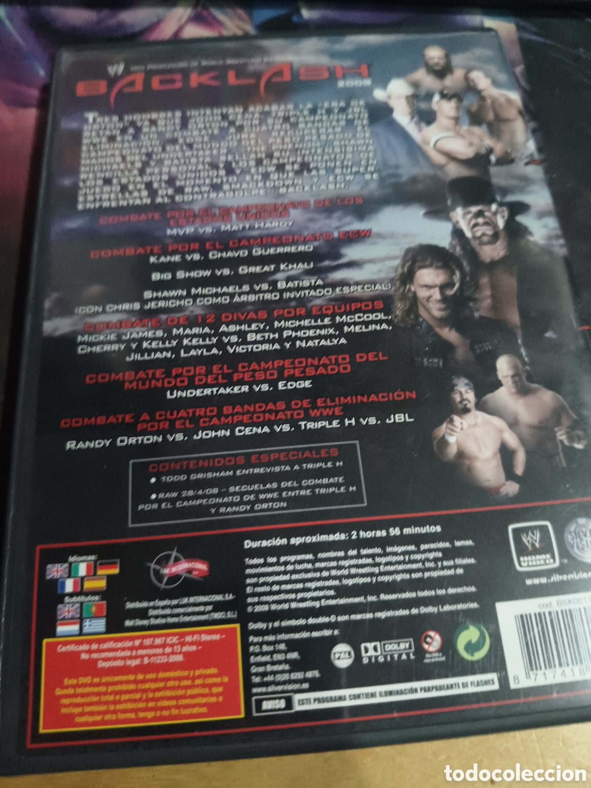 Cine: Backlash 2008 DVD -(videoclub) - Foto 2