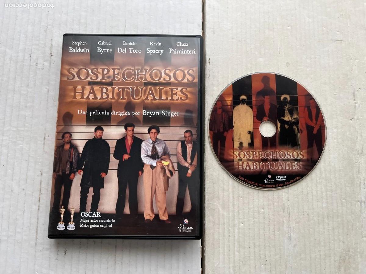 Cine: SOSPECHOSOS HABITUALES PELICULA DVD KREATEN .