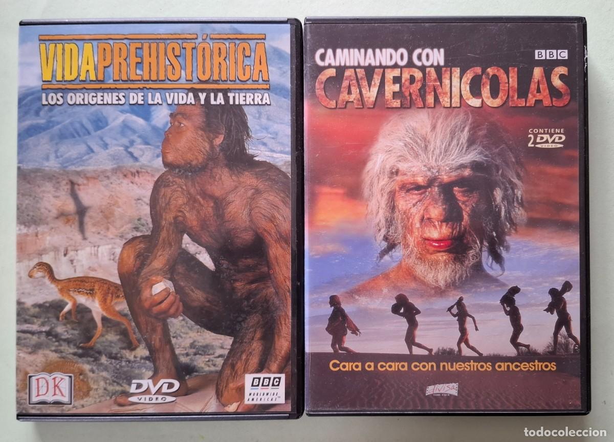 Cine: DVD BBC. LOS OR&Iacute;GENES DE LA VIDA Y LA TIERRA + CAMINANDO CON CAVERN&Iacute;COLAS.
