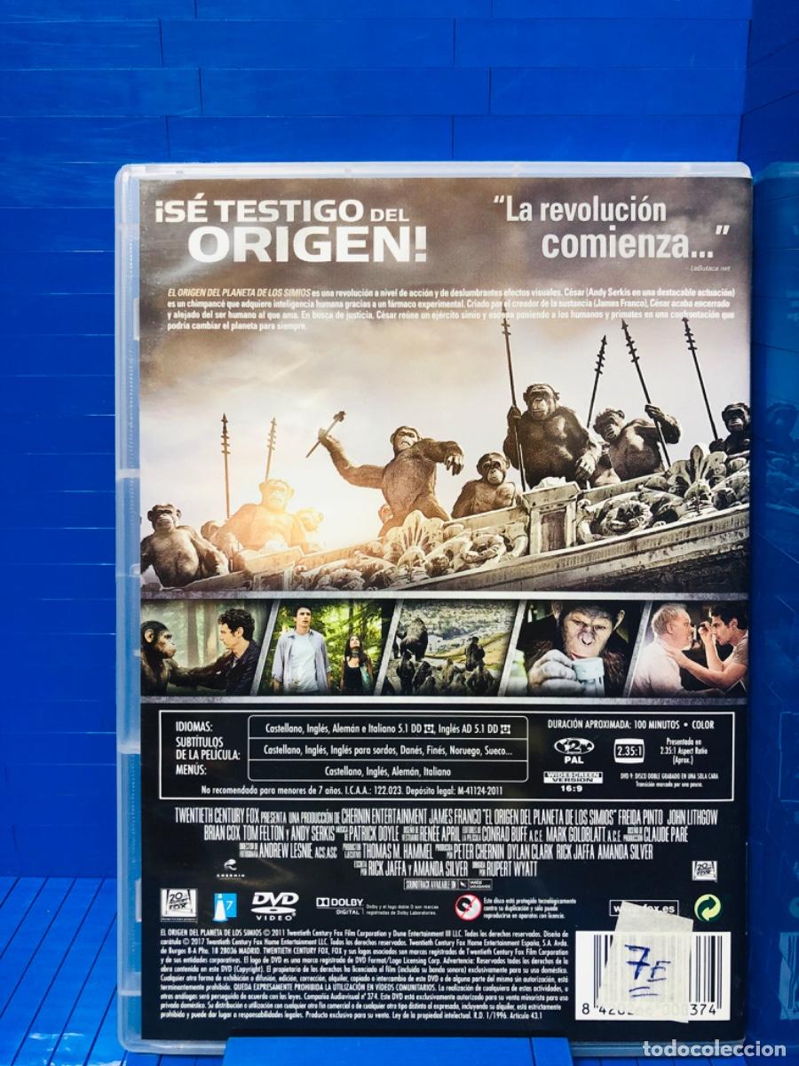 Cine: EL ORIGEN DEL PLANETA DE LOS SIMIOS - Foto 2