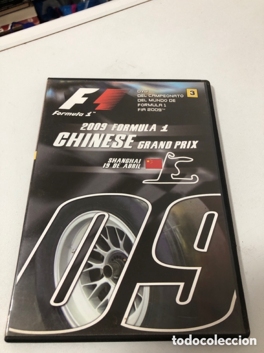 Cine: F&oacute;rmula 1 Chinese Grand Prix 2009 Dvd Caja Fina