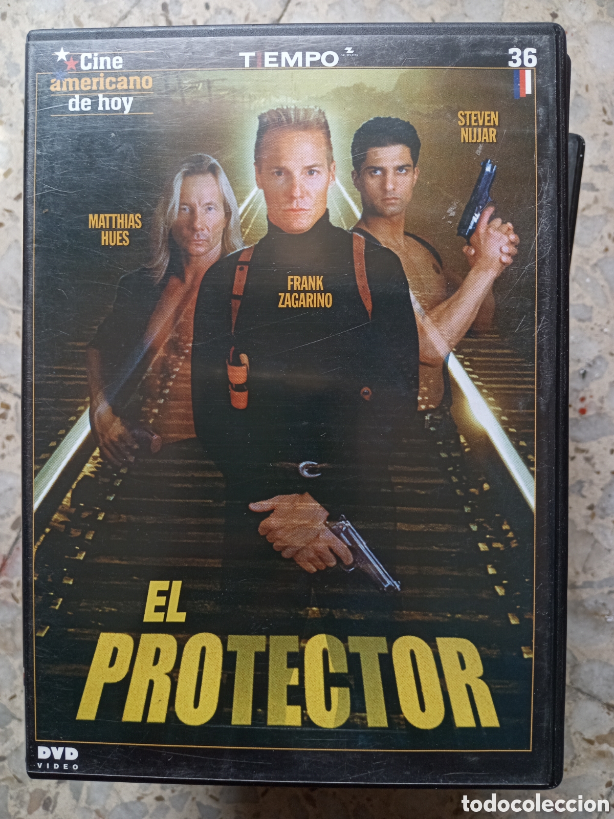 Cine: DVD EL PROTECTOR FRANK ZAGARINO - Foto 1