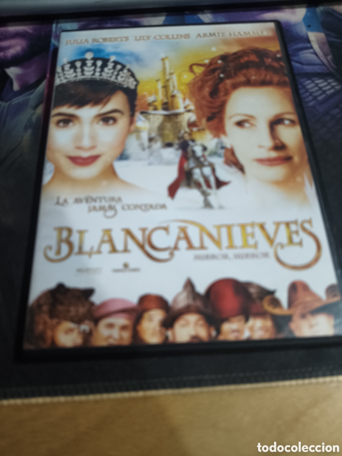 Cine: Blancanieves mirror mirror DVD -413 (videoclub)
