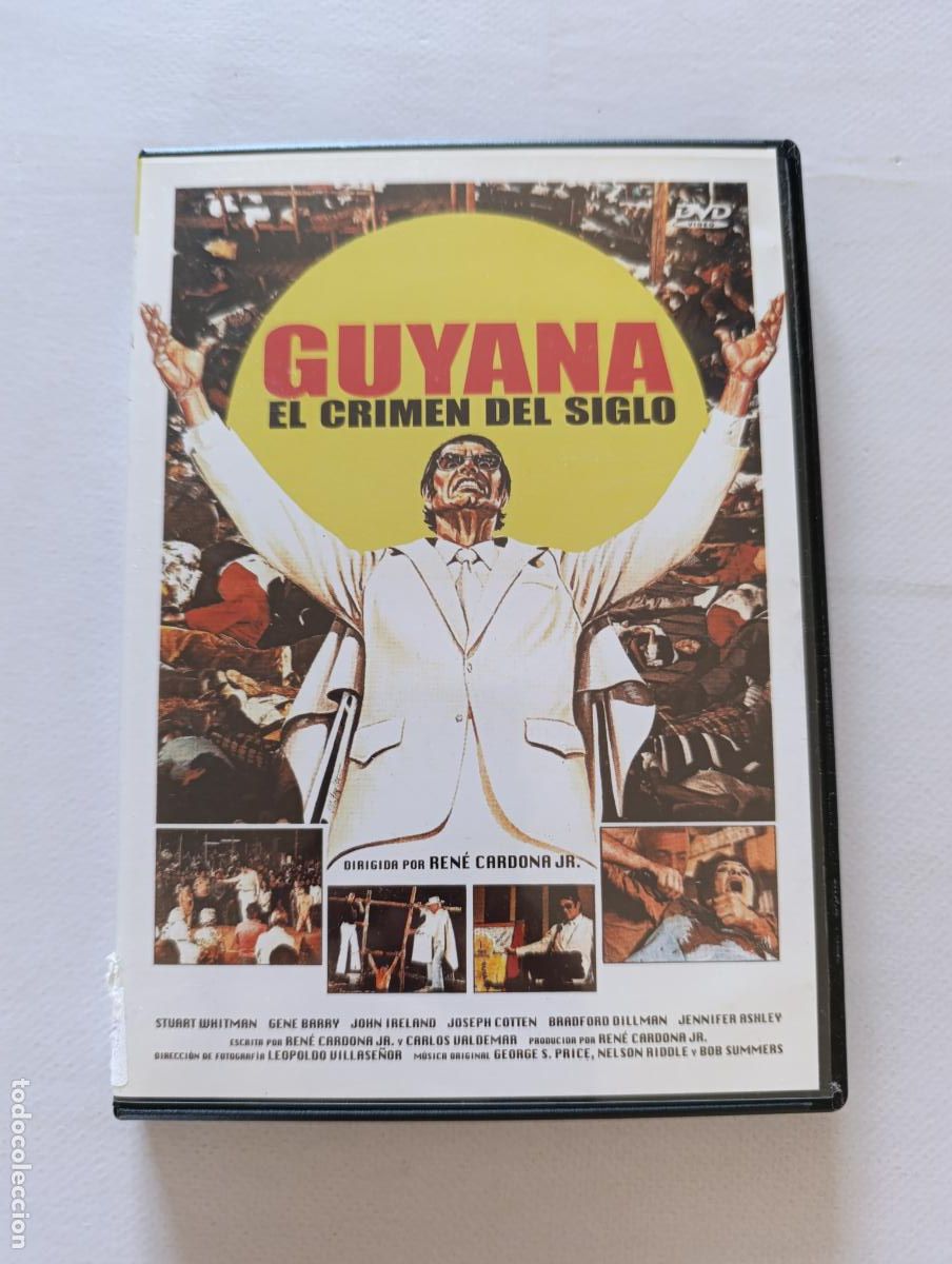 Cin&eacute;ma: DVD GUYANA - EL CRIMEN DEL SIGLO (9Iw)