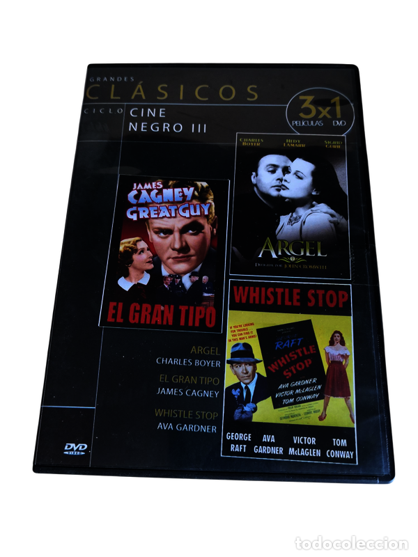 Cine: DVS54 Ciclo cine negro III DVD TAPA FINA SEGUNDA MANO