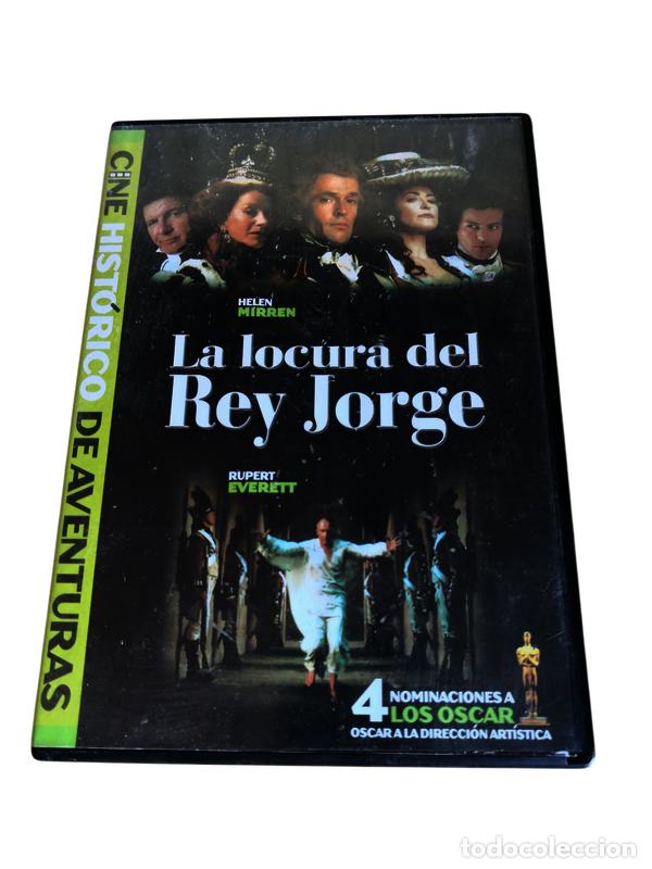Cine: DVS53 La locura del rey Jorge DVD TAPA FINA SEGUNDA MANO