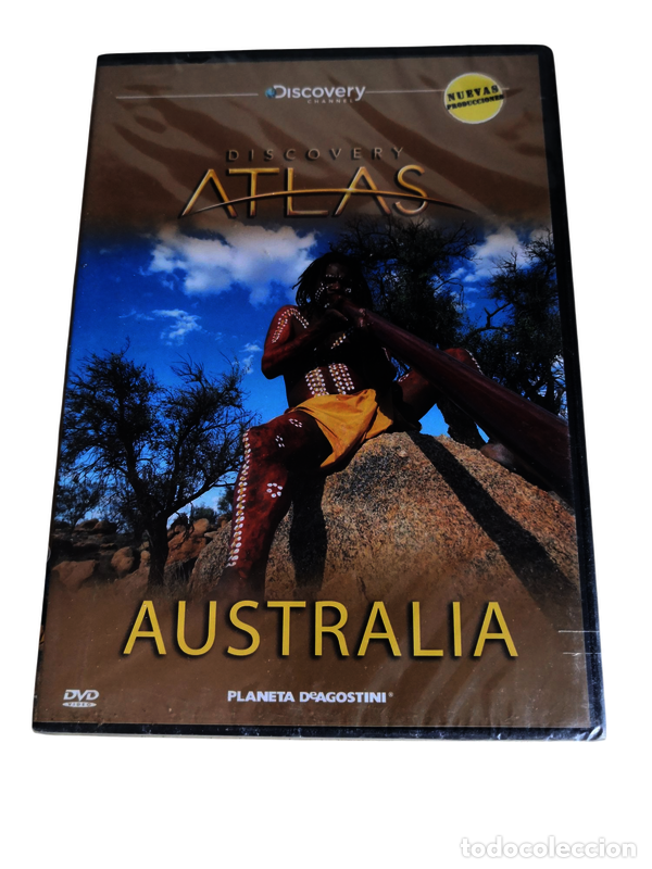 Cinema: TF19 Atlas Australia DVD TAPA FINA PRECINTADO