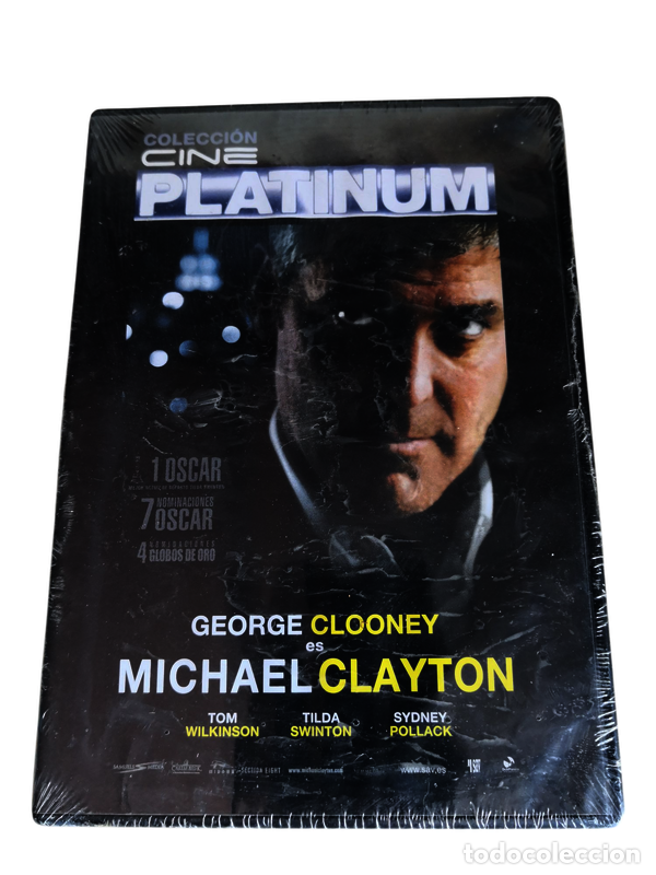 Cine: TF19 Michael Clayton DVD TAPA FINA PRECINTADO