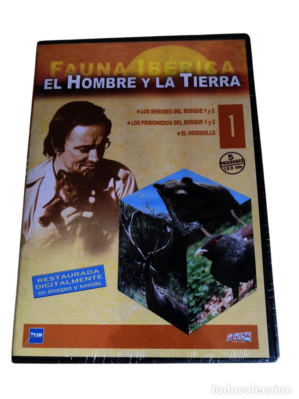 Cinema: TF19 Fauna iberica 1 DVD TAPA FINA PRECINTADO