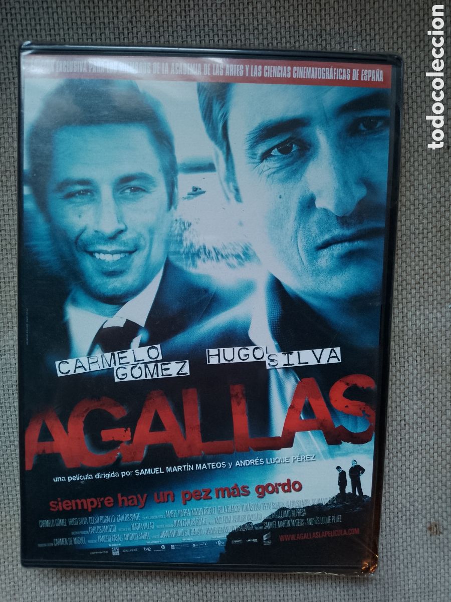 Cinema: AGALLAS - CARMELO GOMEZ - DVD NUEVO PRECINTADO SLIM