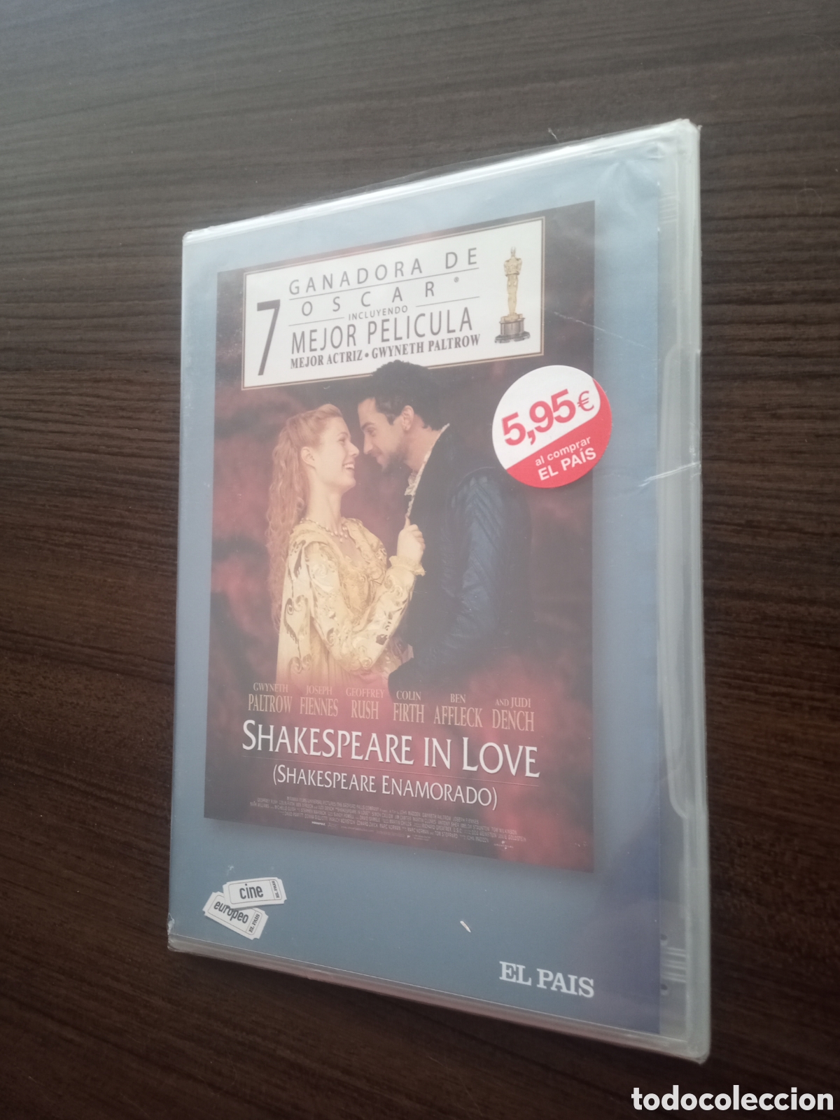Cine: Shakespeare in Love - Cine Europeo 13 - El pa&iacute;s Nuevo DVD precintado