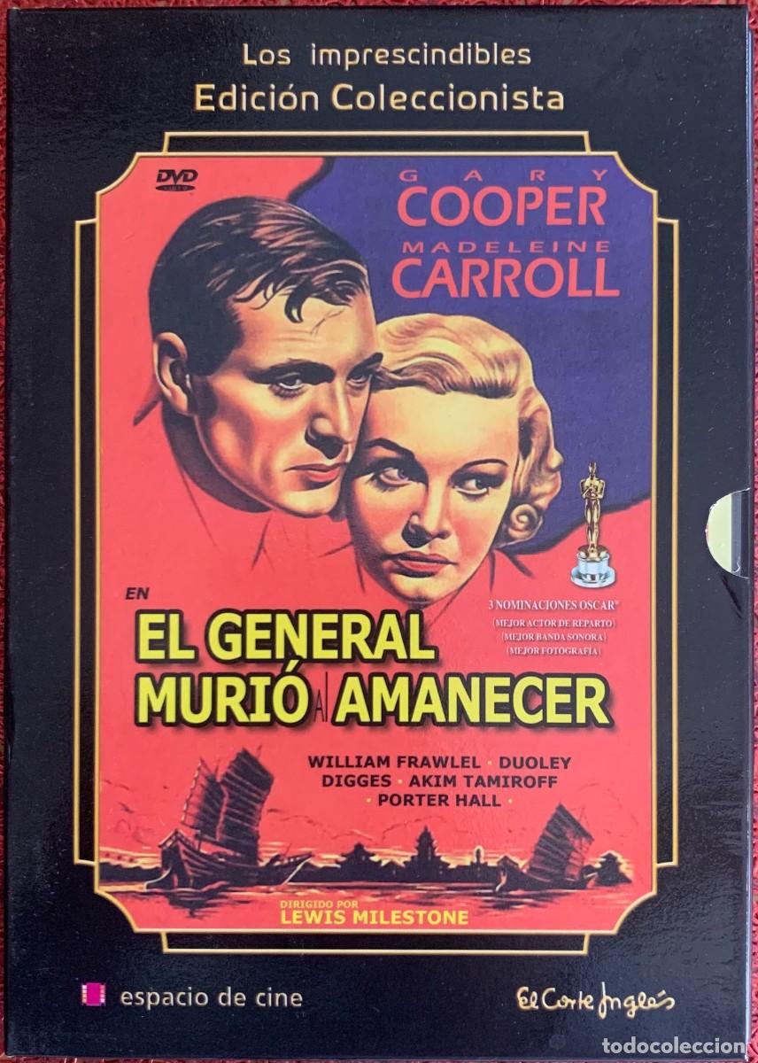 Cin&eacute;ma: EL GENERAL MURIO AL AMANECER (Lewis Milestone, 1936) - EDICION COLECCIONISTA CON LIBRETO
