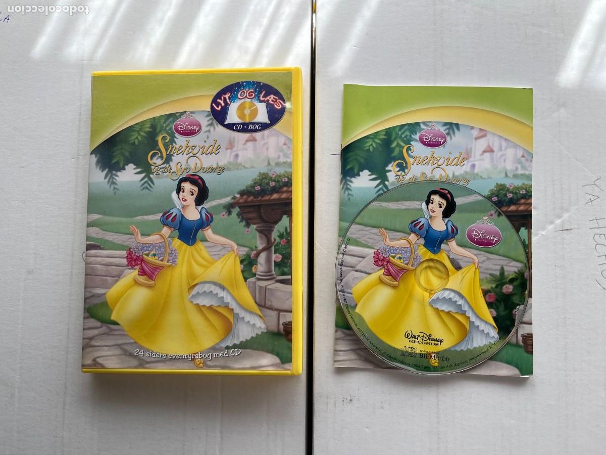 Cine: LYT OG LAES SNELVIDE OG DE SYR DVARG BLANCANIEVES Y LOS SIETE ENANITOS DISNEY PELICULA DVD KREATEN