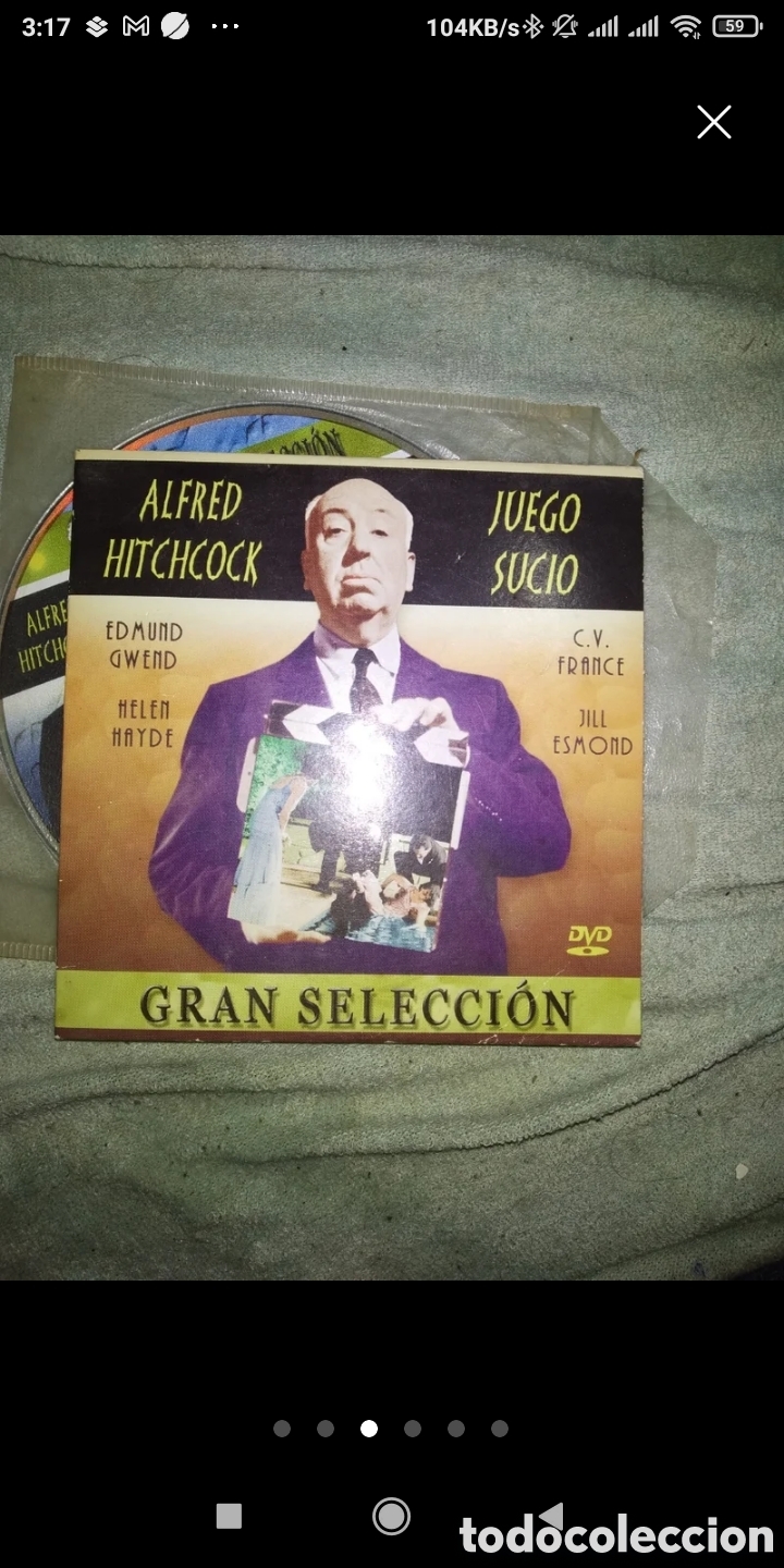Cine: Pel&iacute;culas DVD Alfred Hitchcock