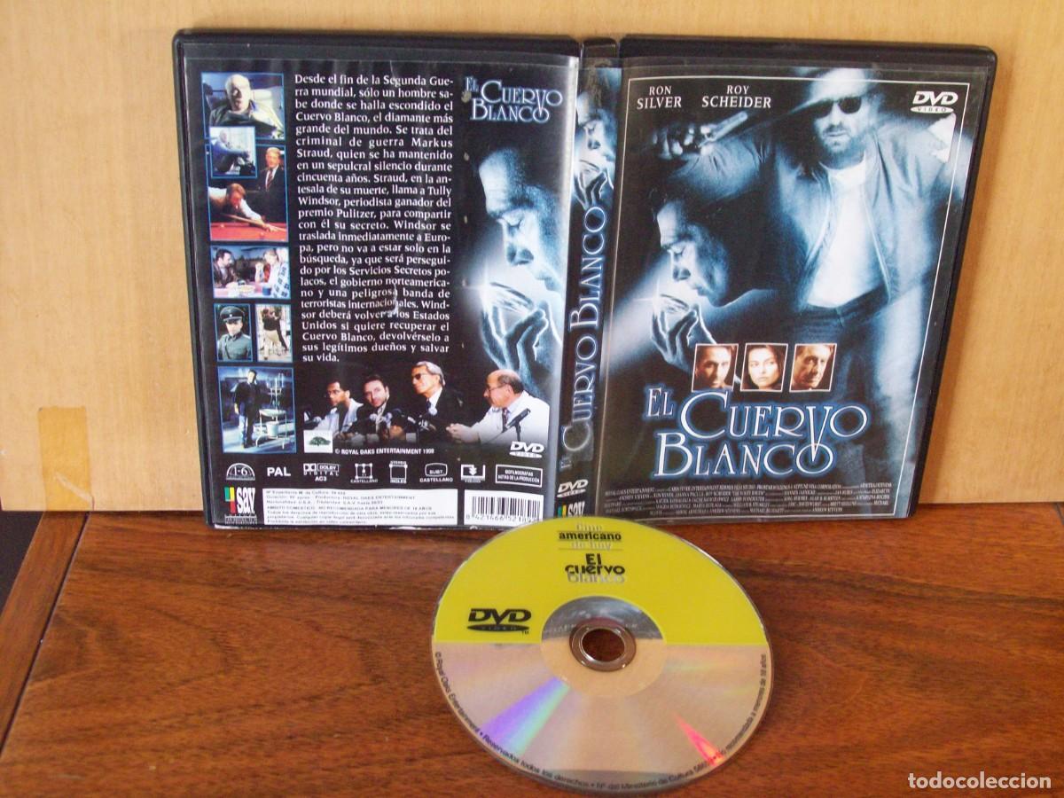 Cine: CUERVO BLANCO - RON SILVER - ROY SCHEIDER - DVD - Foto 1