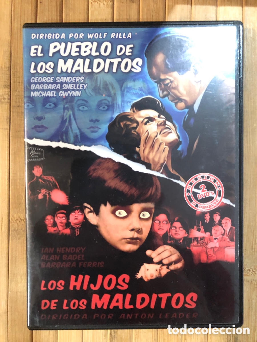 Cinema: El pueblo de los malditos + Los Hijos de los malditos DVD SEMINUEVO