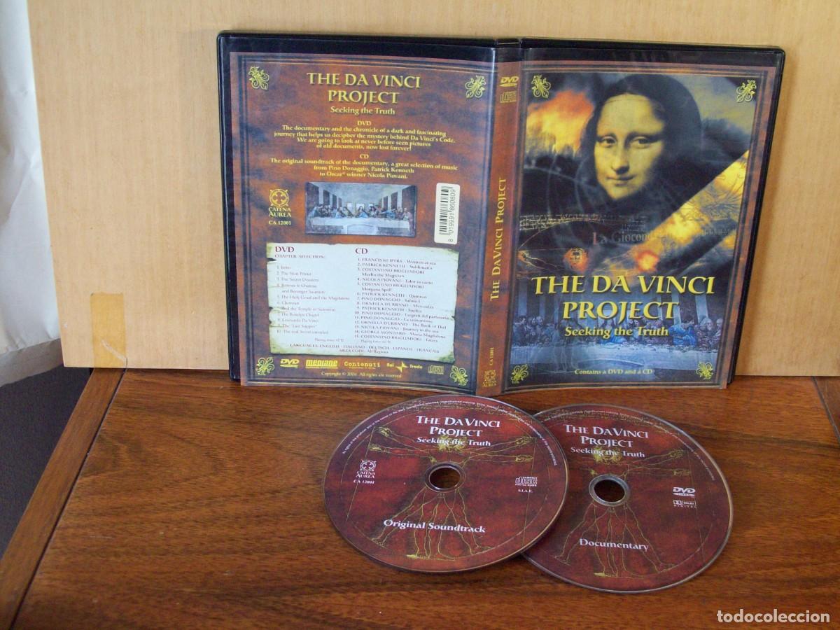 Cine: THE DA VINCI PROJECT (SEEKING THE TRUTH) - CD + DVD - LIBRO EN VARIOS IDIOMAS