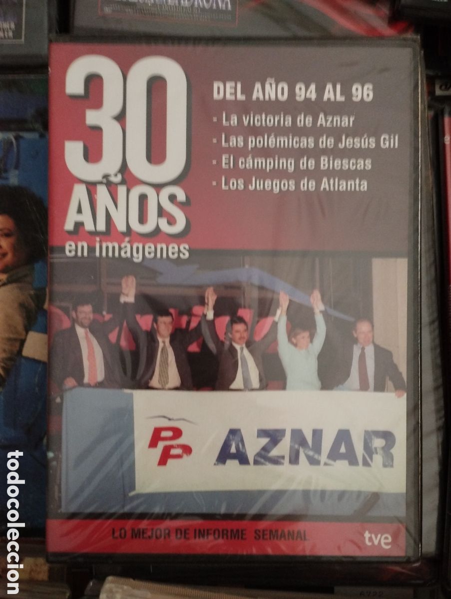 Cin&eacute;ma: 30 A&Ntilde;OS EN IMAGENES. DEL A&Ntilde;O 94 AL 96. LA VICTORIA DE AZNAR. PRECINTADO. DVD
