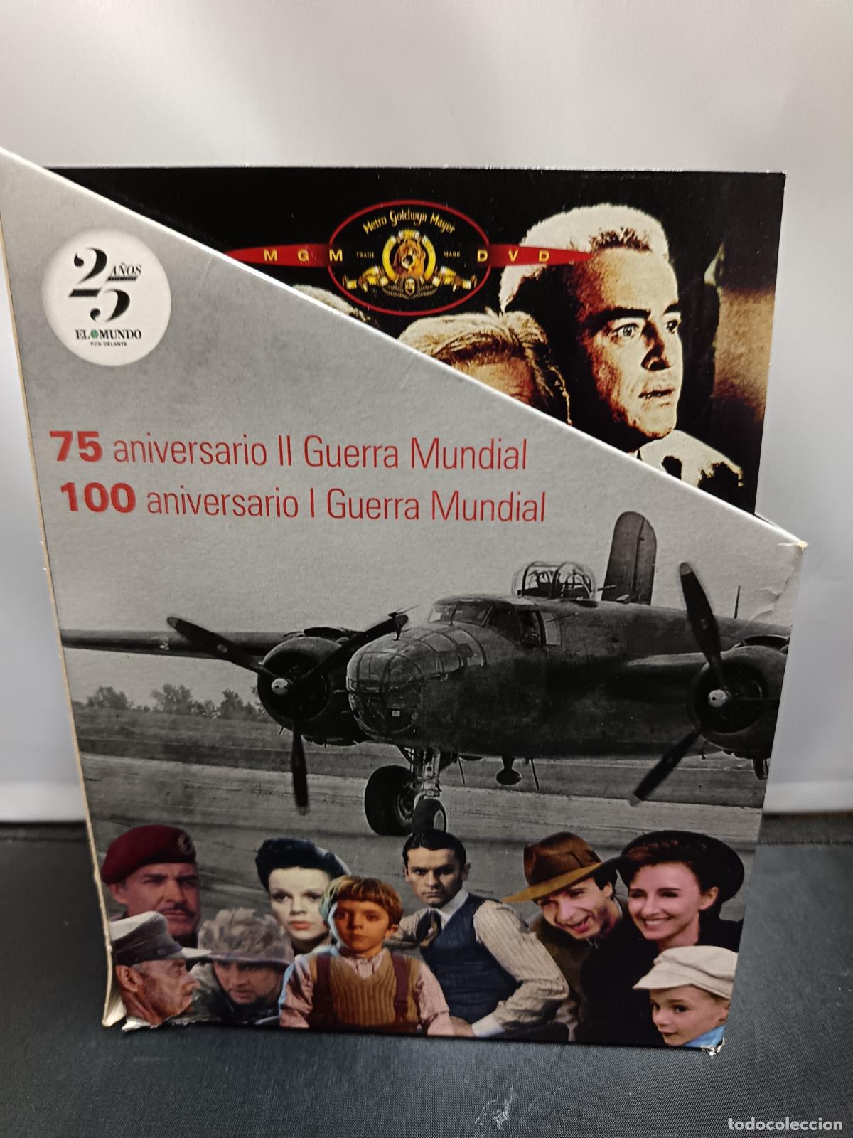 Cine: CINE BELICO, LOTE DE 18 PELICULAS. 100 A&Ntilde;OS DE LA I GUERRA MUNDIAL Y 75 ANIVERSARIO DE LA 2&ordf; GUERRA