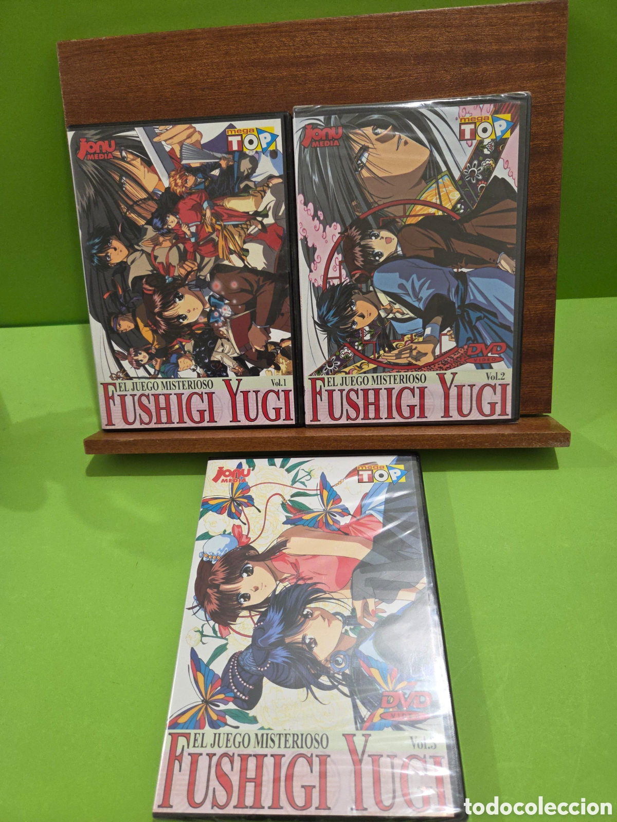 Cine: FUSHIGI YUGI...EL JUEGO MISTERIOSO...VOLUMENES 1..2..3...JONU MEDIA...MEGA TOP....