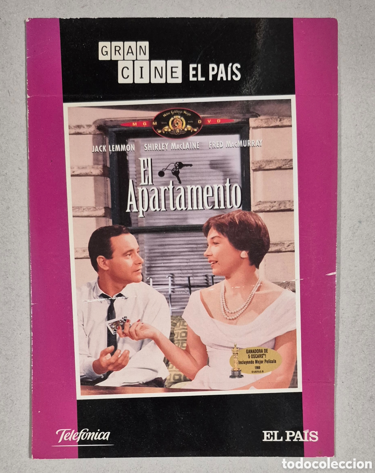 Cinema: DVD - EL APARTAMENTO (GRAN CINE EL PA&Iacute;S)