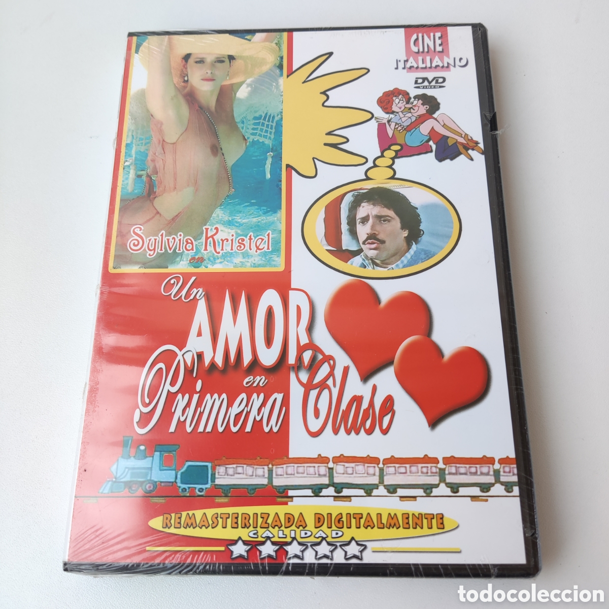 Kino: DVD - AMOR EN PRIMERA CLASE - Sylvia Kristel, Enrico Montesano