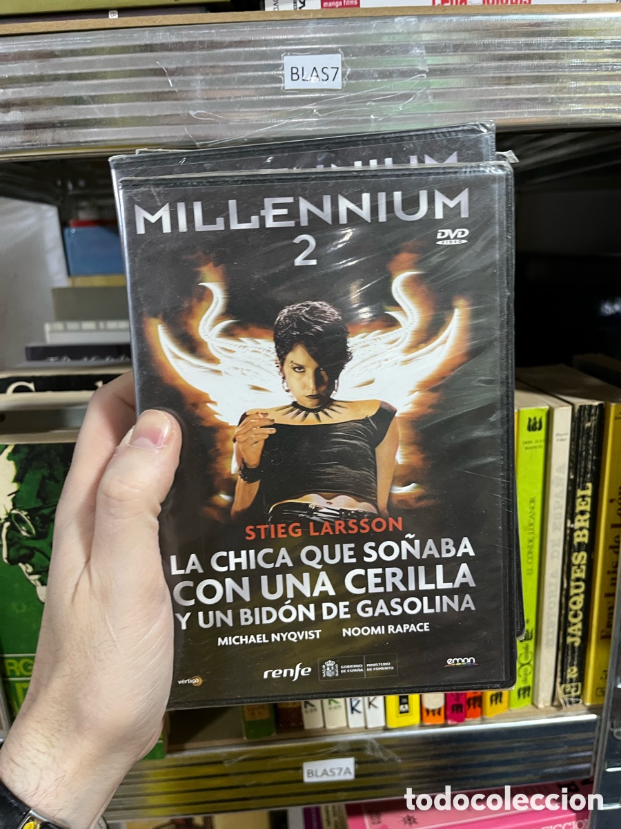 Kino: Blas7 DVD Millennium 2 STIEG LARSSON LA CHICA QUE SO&Ntilde;ABA CON UNA CERILLA Y UN BIDON DE GASOLINA