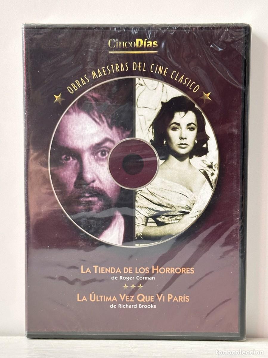 Kino: La Tienda de los Horrores (DVD) + La &Uacute;ltima Vez que Vi Par&iacute;s (DVD) *Precintado*
