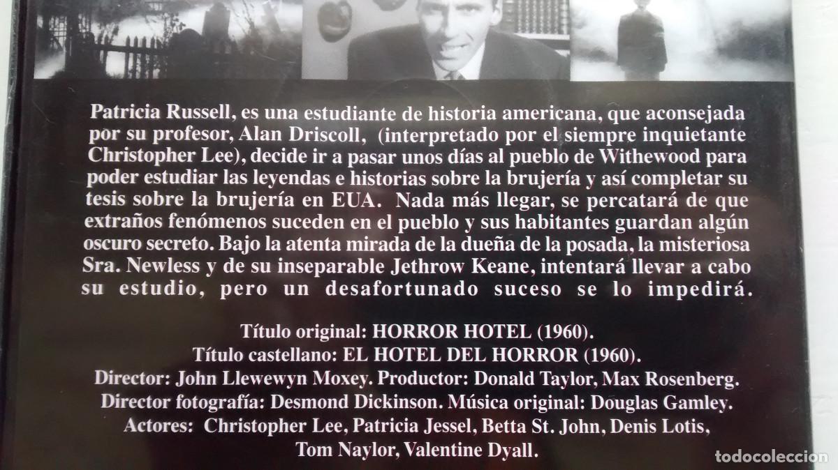 Cine: El hotel del horror - dvd - Foto 3
