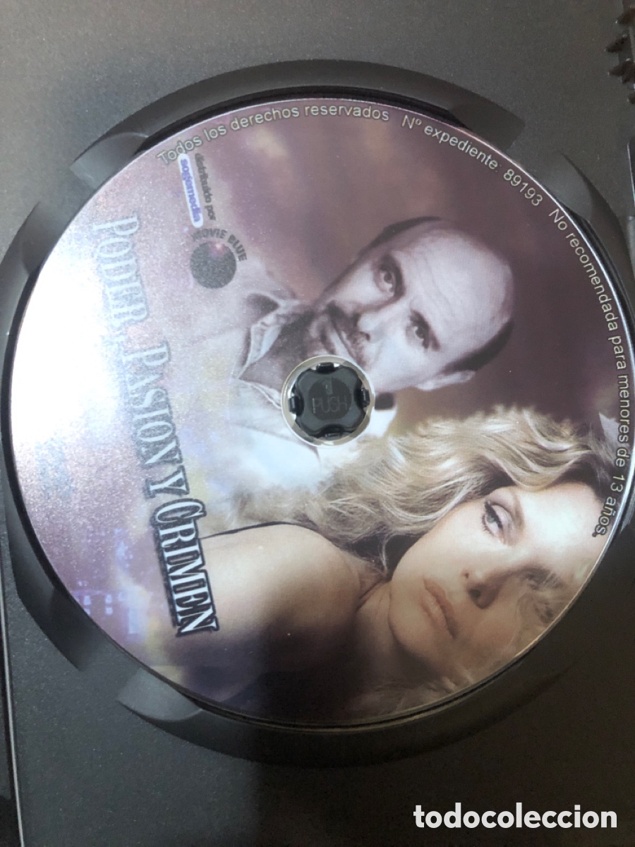 Cine: Poder,pasi&oacute;n y crimen DVD SEMINUEVO - Foto 3