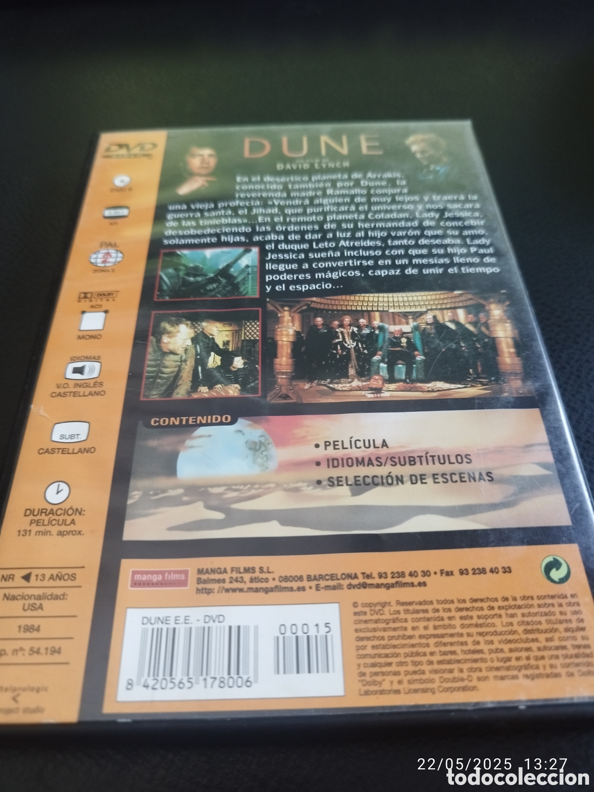 Cine: Dune - Dvd - David Lynch - Foto 2