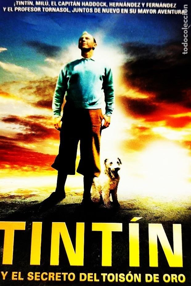 Cine: TINTIN Y EL SECRETO DEL TOISON DE ORO. CINE EN DVD COLECCION.