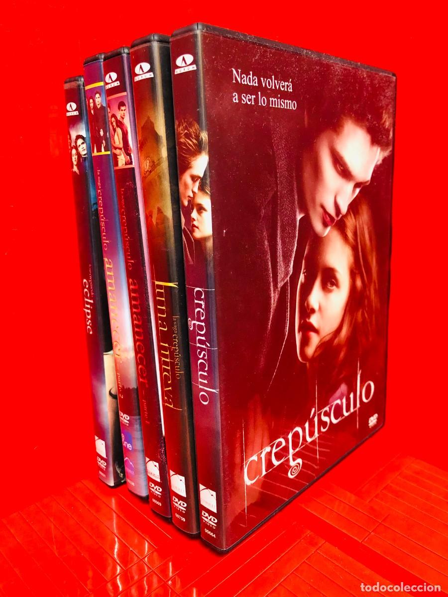 Cine: SAGA CREPUSCULO - 5 DVDS -