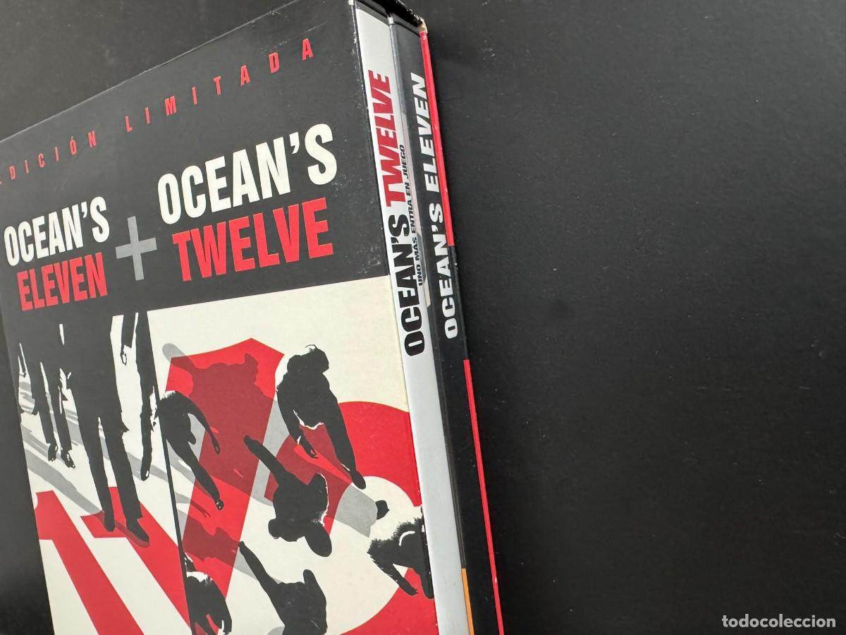 Cine: Steven Soderbergh ● Pack Oceans Eleven + Oceans Twelve ● 2x[DVD] Box - Foto 2