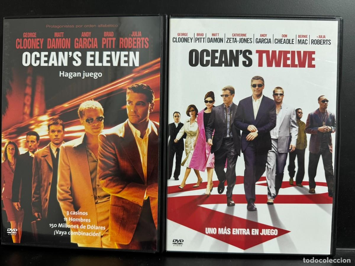 Cine: Steven Soderbergh ● Pack Oceans Eleven + Oceans Twelve ● 2x[DVD] Box - Foto 3