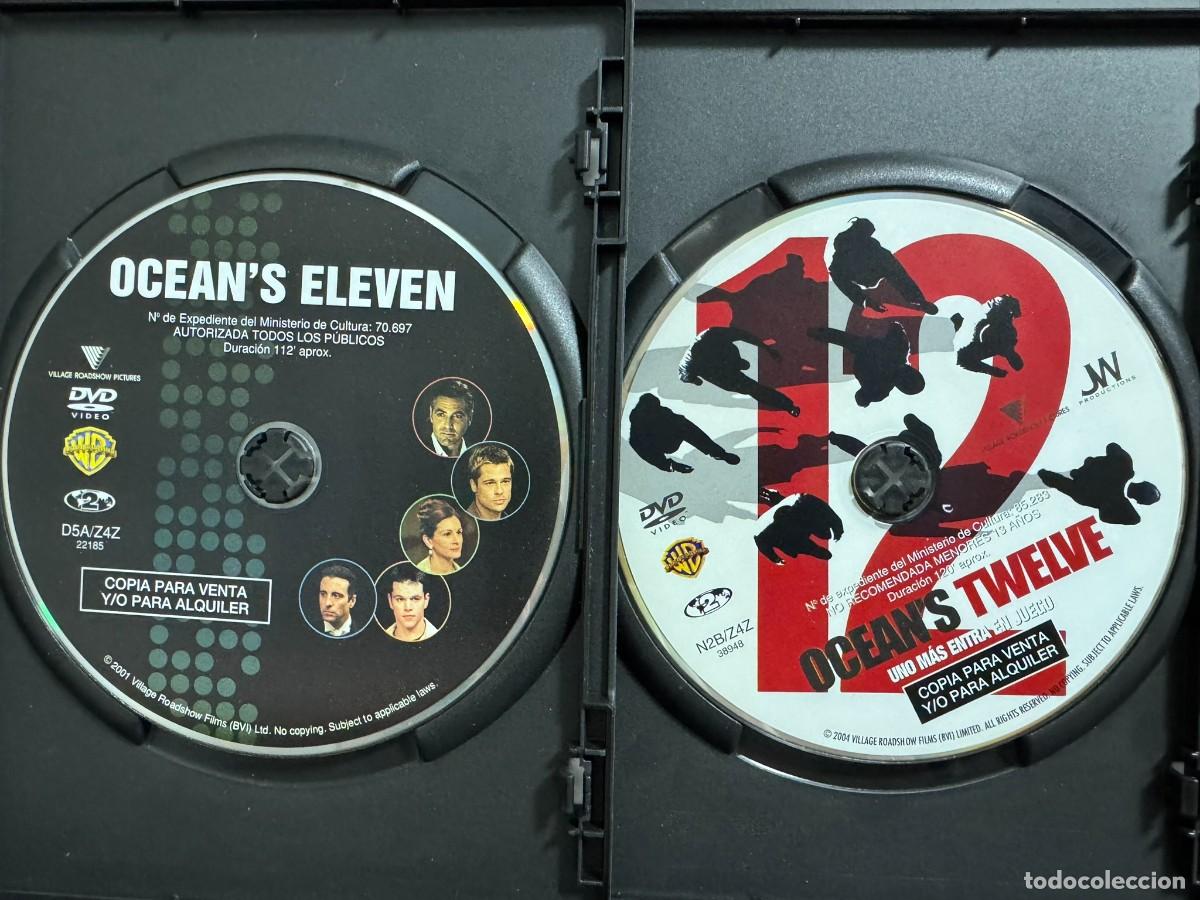 Cine: Steven Soderbergh ● Pack Oceans Eleven + Oceans Twelve ● 2x[DVD] Box - Foto 4