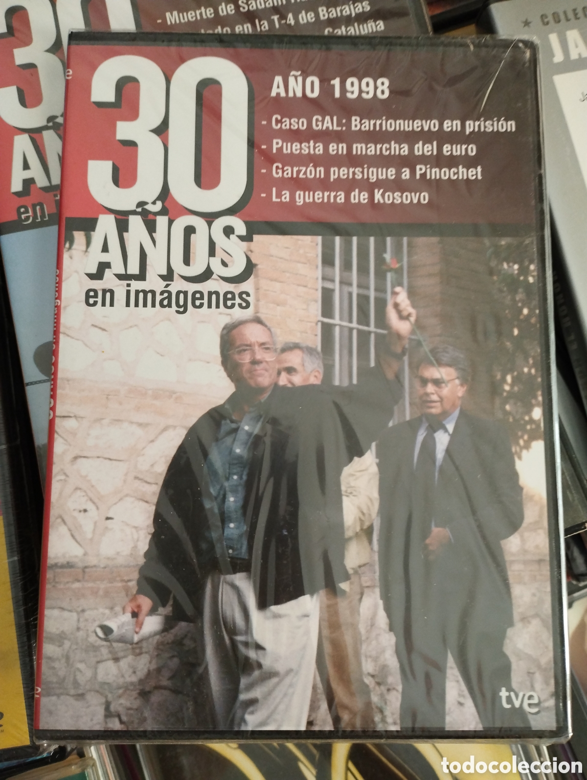 Cinema: 30 a&ntilde;os en im&aacute;genes. A&ntilde;o 1998. Caso GAL. TVE. DVD. 65' aprox. PRECINTADO