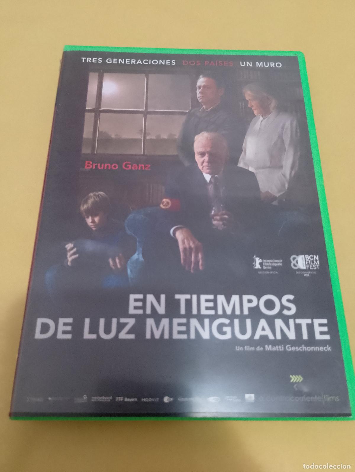 Cine: Dvd. En tiempos de luz menguante. Bruno Ganz.