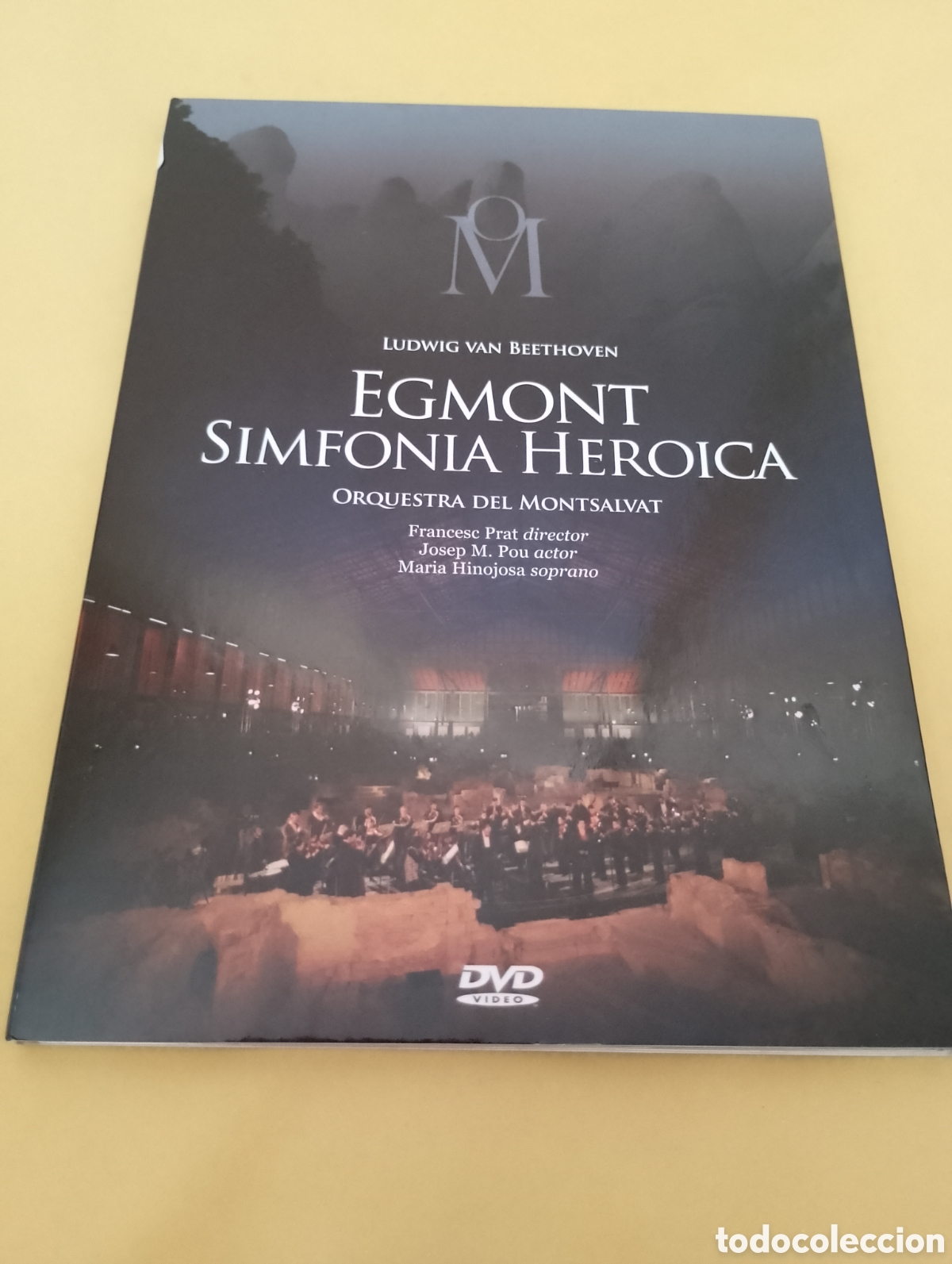 Cine: Dvd. Egmont Simfonia Heroica. Ludwig Van Beethoven. Orquesta del MontSalvat.
