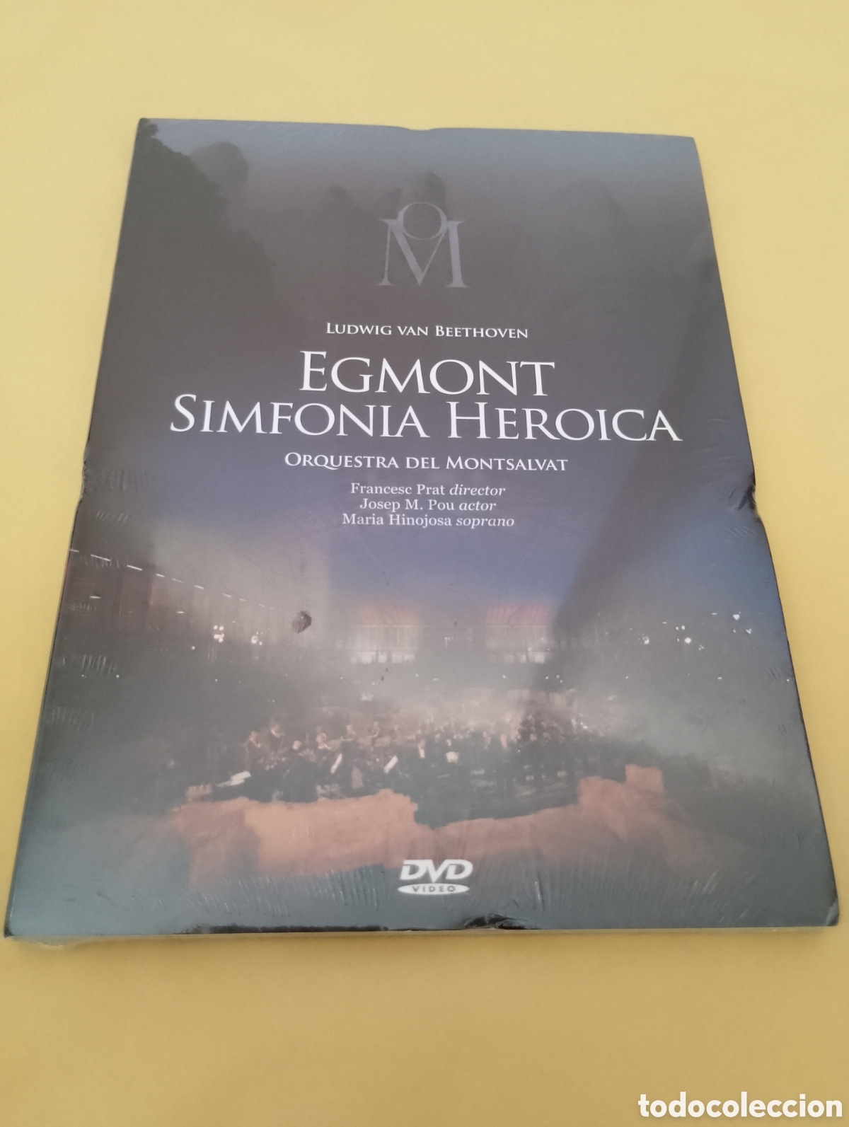 Cine: Dvd. Egmont Simfonia Heroica. Ludwig Van Beethoven. Orquesta del MontSalvat. Precintado